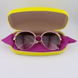 Pucci Rainbow Sparkle Clubmaster Shades, Round Oversized Novelty Dramatic Pastel
